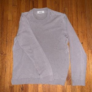 Light Grey Buck Mason Sweater
